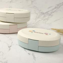 麥香橢圓形多功能便當(dāng)