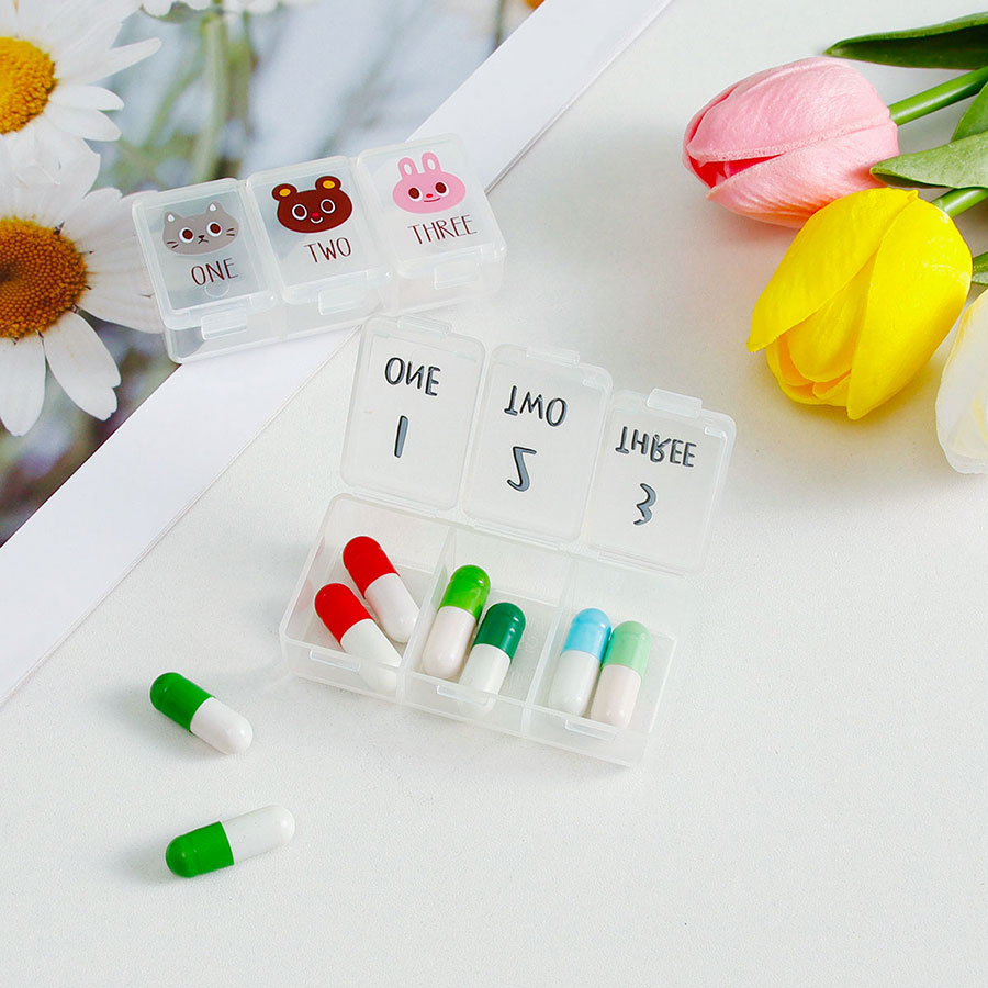 3格藥盒  2/包(96個/