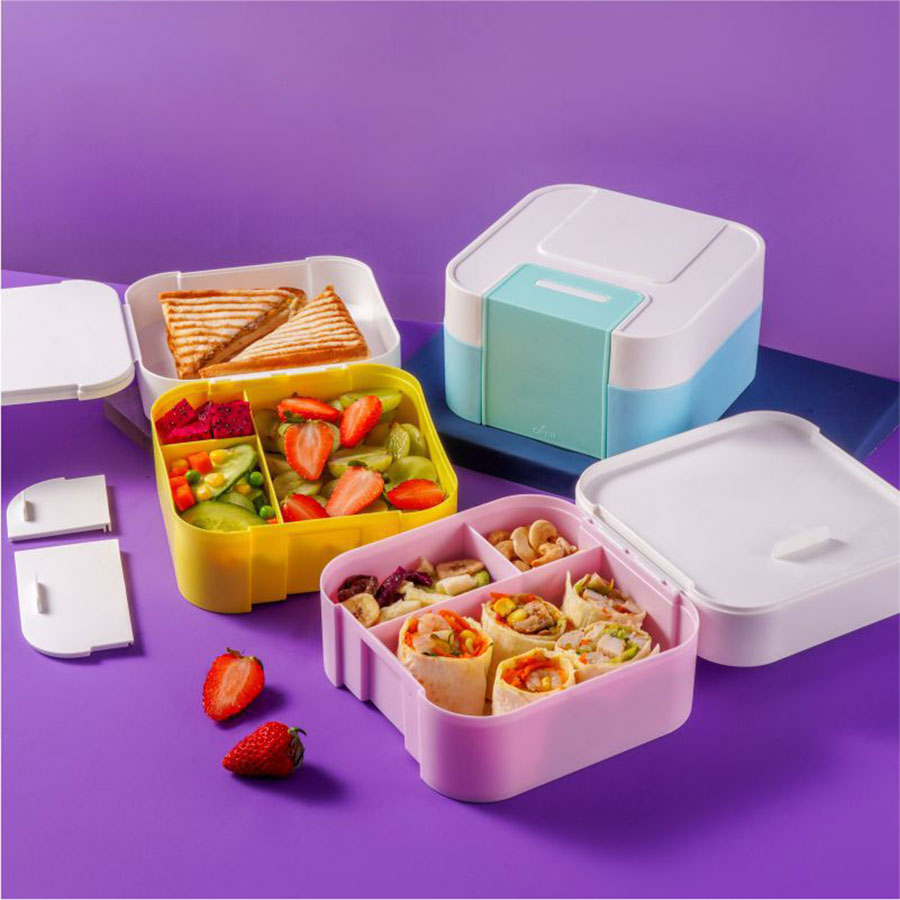 星際探險兒童翻蓋飯盒