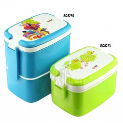 長(zhǎng)方型手提飯盒、雙層