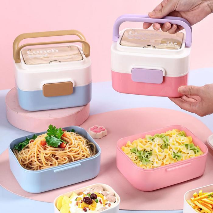 長(zhǎng)方形疊趣雙格不銹鋼