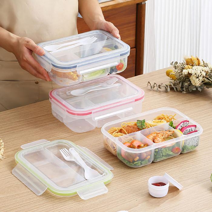 四格便當(dāng)盒 (透明款)