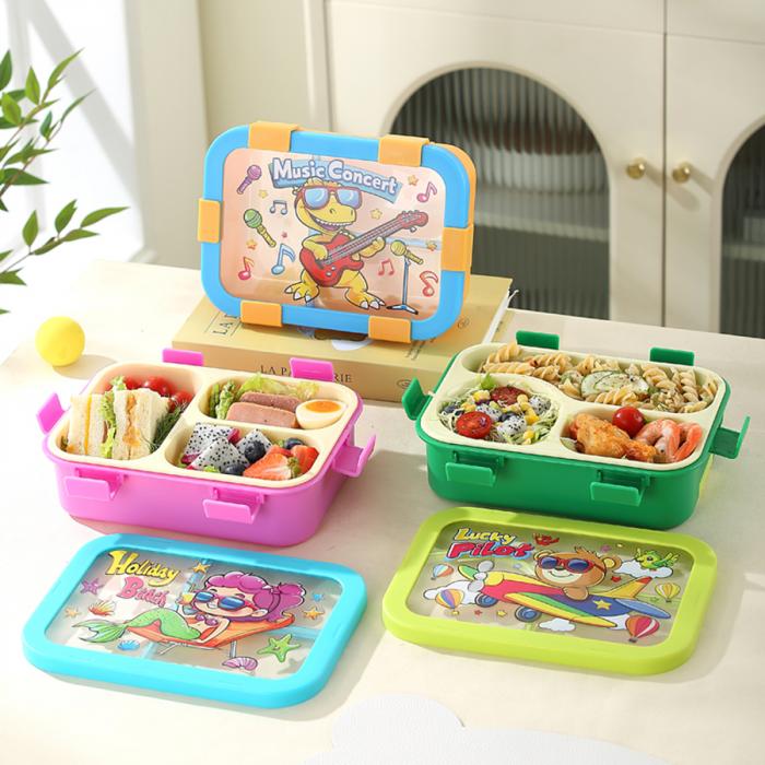 星樂便當(dāng)盒PP/卡通款 下單可選(三格700ml)/